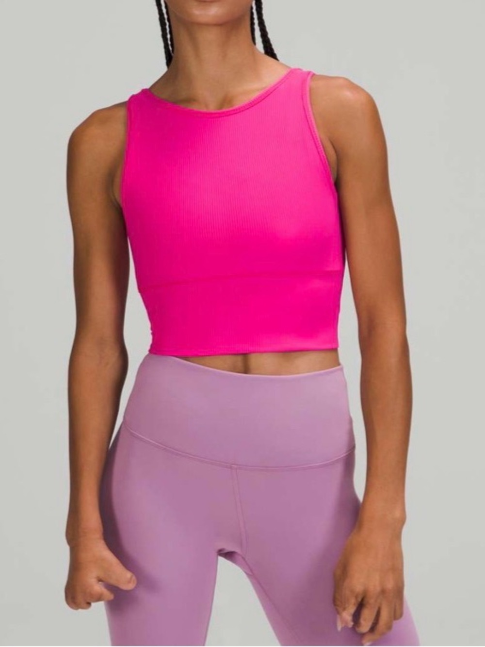 Lululemon Power Pivot Ribbed Tank Top